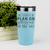 Teal pickelball tumbler Lets Go Back Home