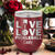 Maroon Pickleball Wine Tumbler With Live Love Pickle Design