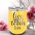 Yellow Tennis For Her Wine Tumbler With Live Love Tennis Design