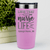 Pink Nurse Tumbler With Living That Nurse Life Design