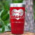 Red Mothers Day Tumbler With Love My Mom Design