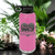 Pink Mothers Day Water Bottle With Love My Mom Design