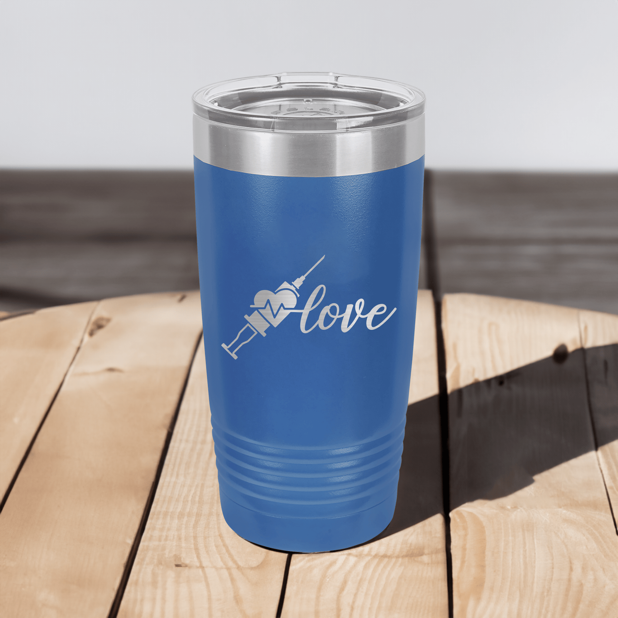 Love Nurse Ringed Tumbler