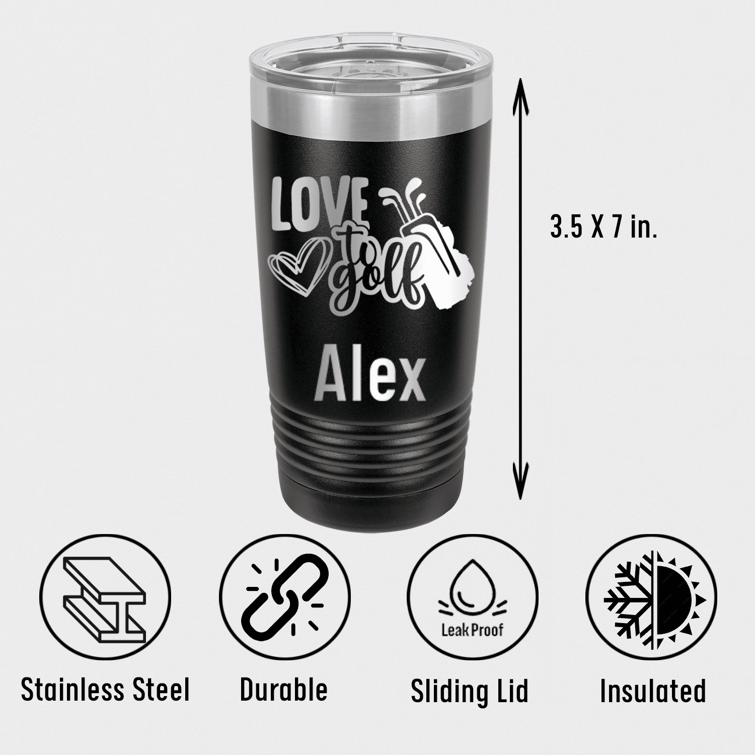 Loving To Golf Tumbler