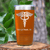 Orange Nurse Tumbler With Medical Symbol Design