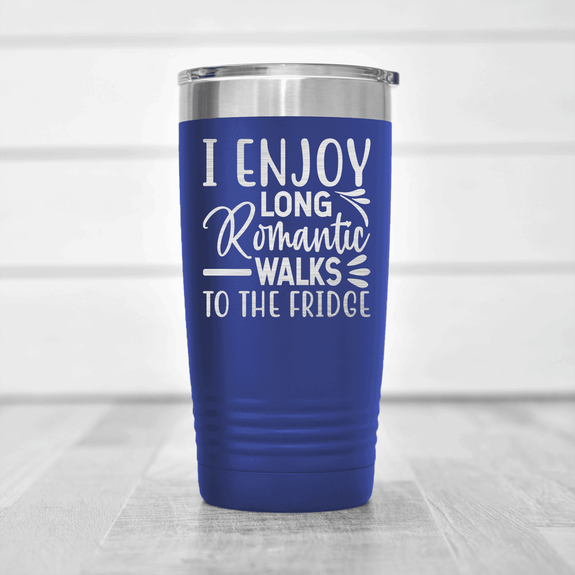 Blue pickelball tumbler Midnight Snack Love