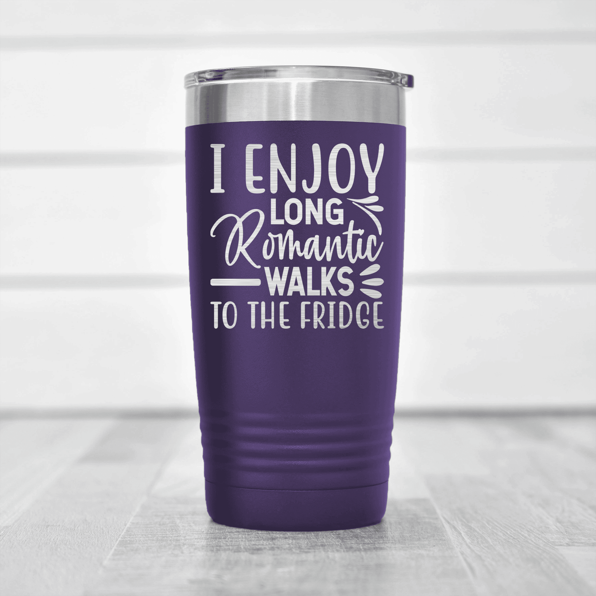 Purple pickelball tumbler Midnight Snack Love