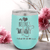 Teal Mothers Day Wine Tumbler With Mommy Has My Heart Design
