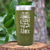 Military Green Golf Gifts For Her Tumbler With Most Important Shot Design