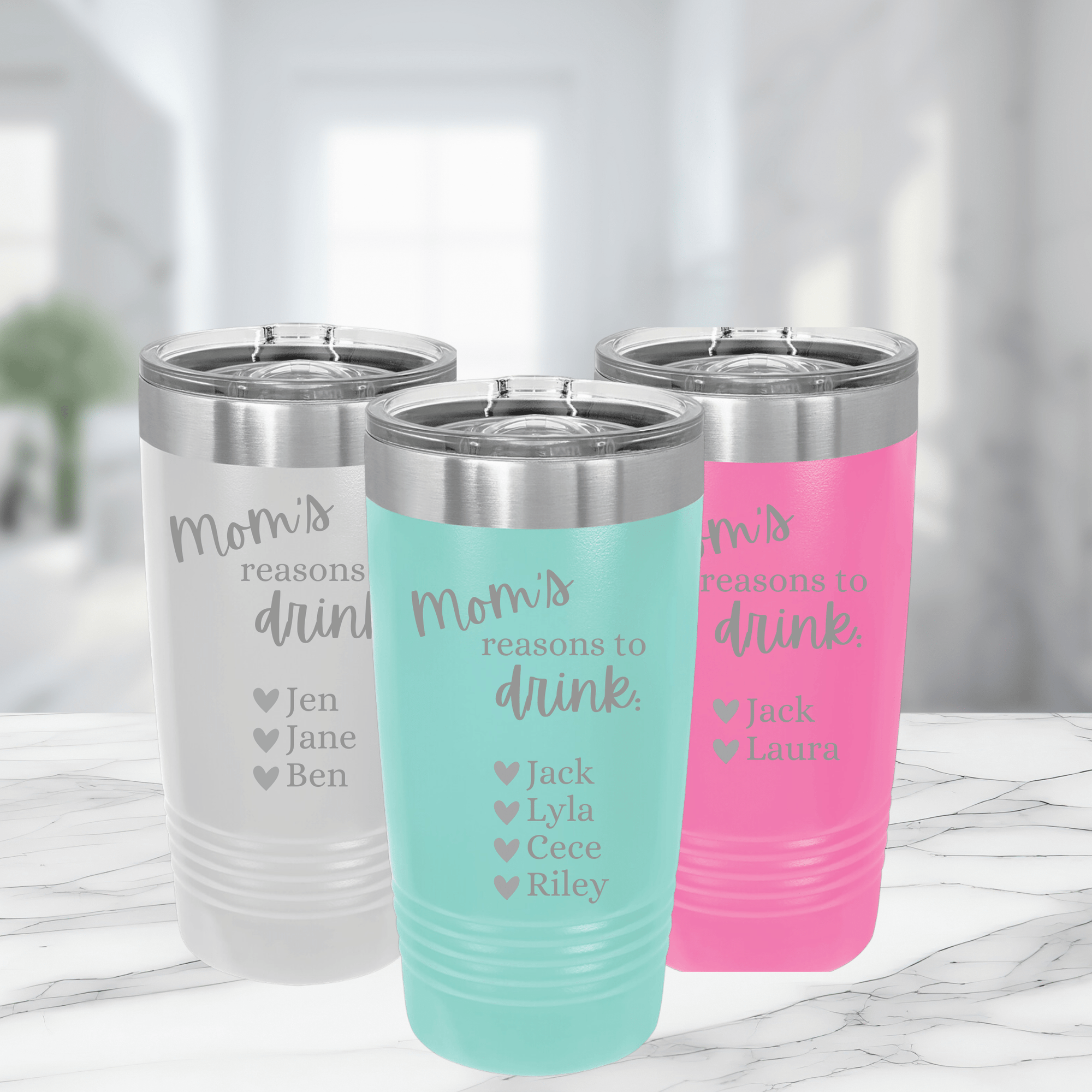 Mom's Reasons To Drink Tumbler