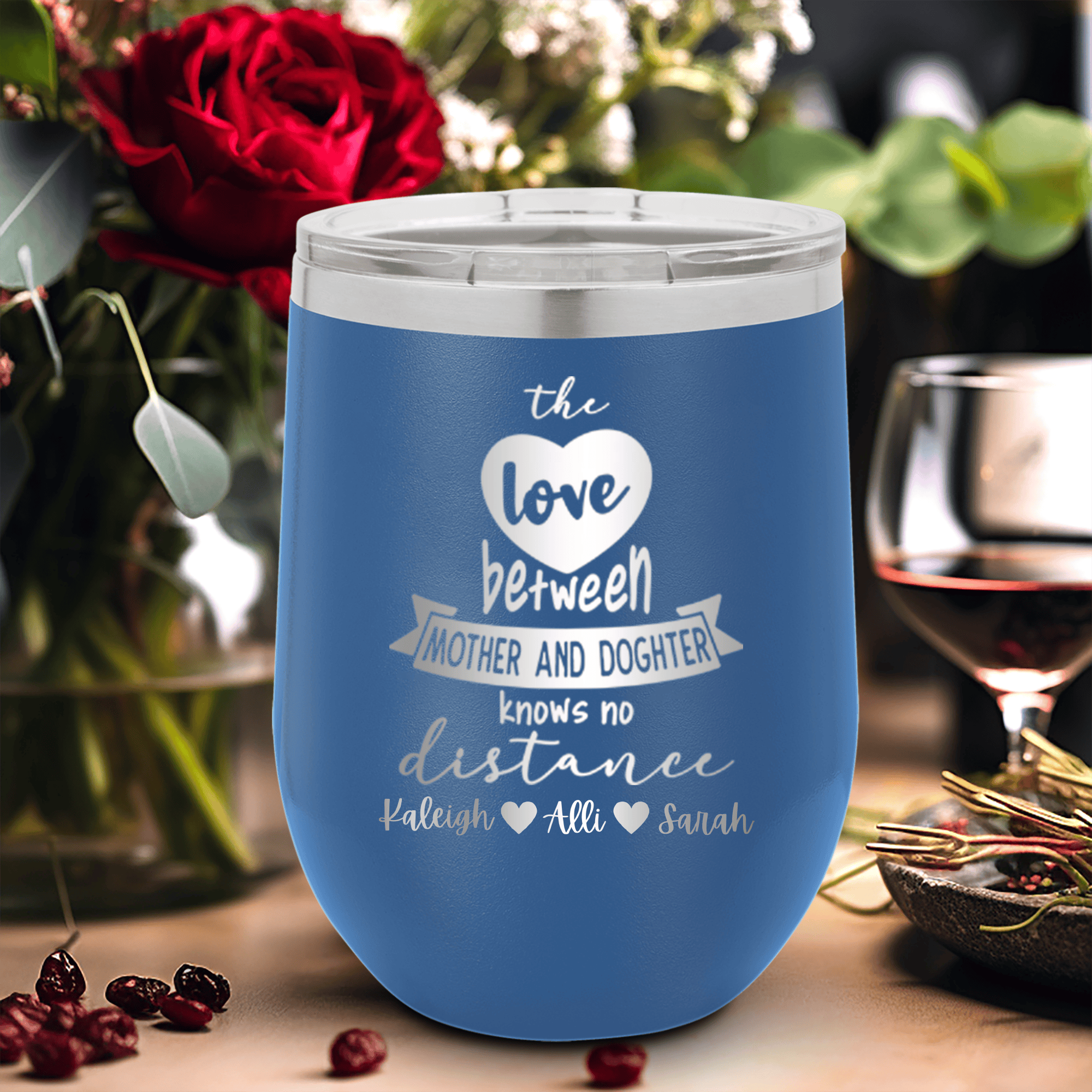 Mothers And Daughters Wine Tumbler