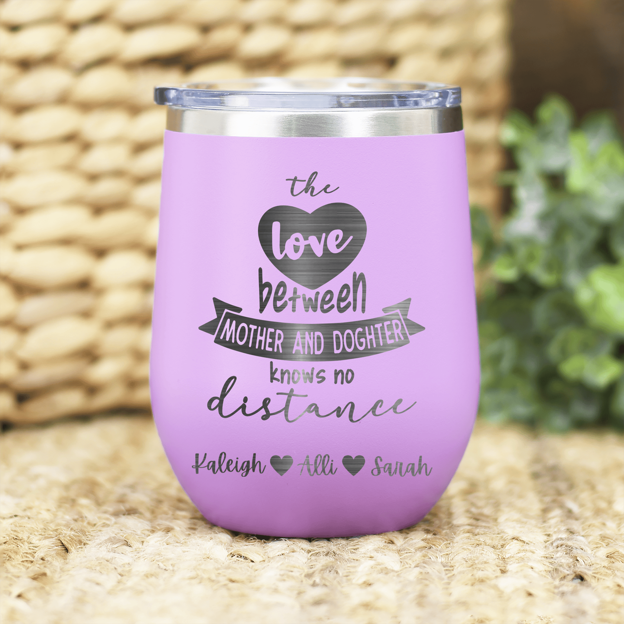 Mothers And Daughters Wine Tumbler