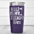 Purple Golf Gifts For Her Tumbler With My Real Therapy Design