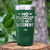 Green Best Friend Tumbler With No Friend Is An Accident Design