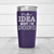 Purple pickelball tumbler No Idea What Im Doing