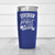 Blue pickelball tumbler Nobodys Perfect