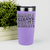 Light Purple pickelball tumbler Not My Circus