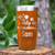 Orange Pickleball Tumbler With Nothin But Pickle Design