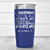 Blue Nurse Tumbler With Nothing Scares Me Im A Nurse Design