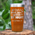 Orange Nurse Tumbler With Nurse By Day Witch By Night Design