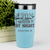 Teal Nurse Tumbler With Nurse By Day Witch By Night Design