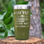 Military Green Nurse Tumbler With Nurse In Progress Design