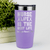 Light Purple Nurse Tumbler With Nurse Life Is Best Life Design