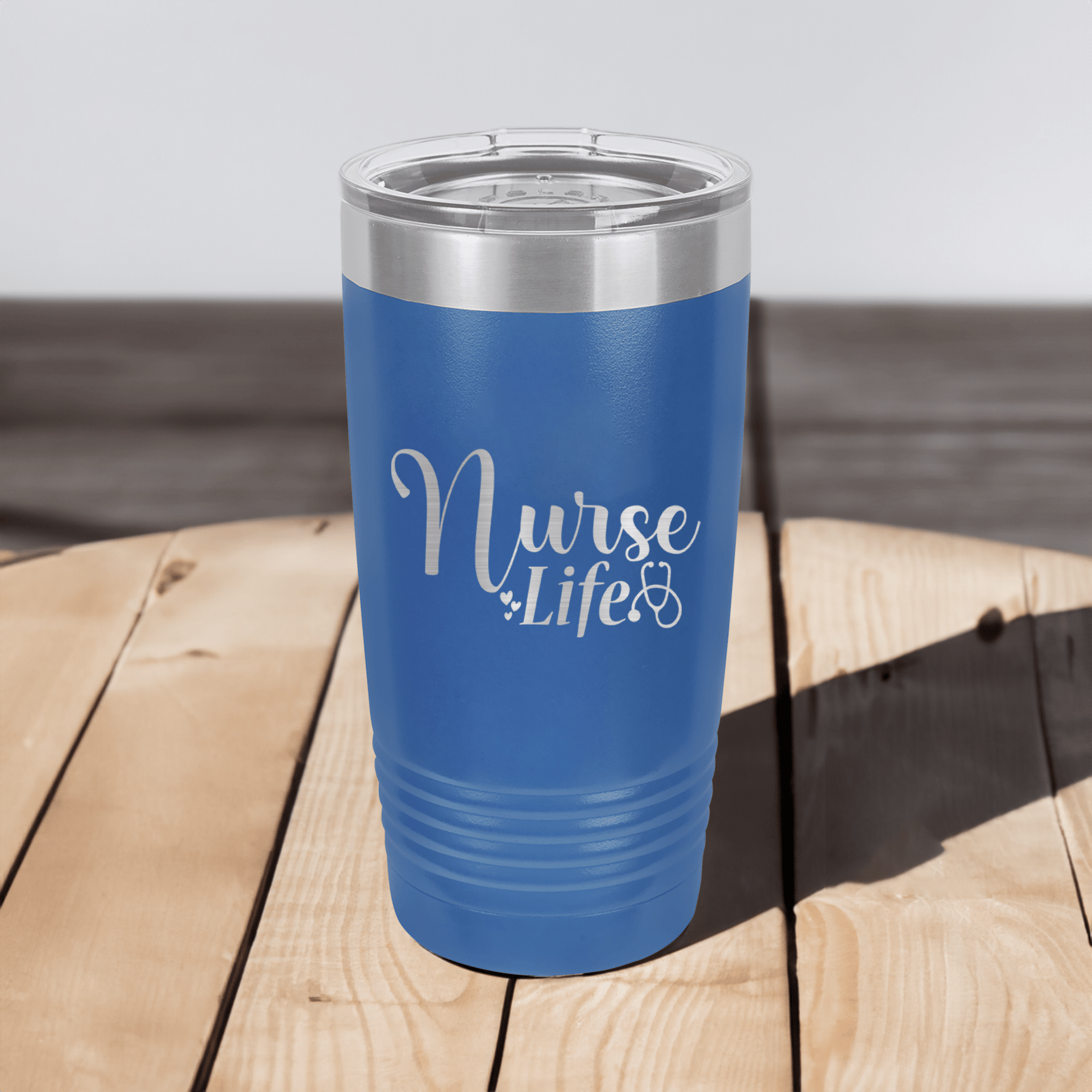 Nurse Life Ringed Tumbler