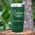 Green Nurse Tumbler With Nurse Life Design