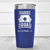 Blue Nurse Tumbler With Nurse Squad Symbol Design