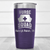 Purple Nurse Tumbler With Nurse Squad Symbol Design