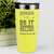 Yellow Nurse Tumbler With Nurses Always Do It Best Design