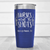 Blue Nurse Tumbler With Nurses Call All The Shots Design