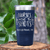 Navy Nurse Tumbler With Nurses Call All The Shots Design