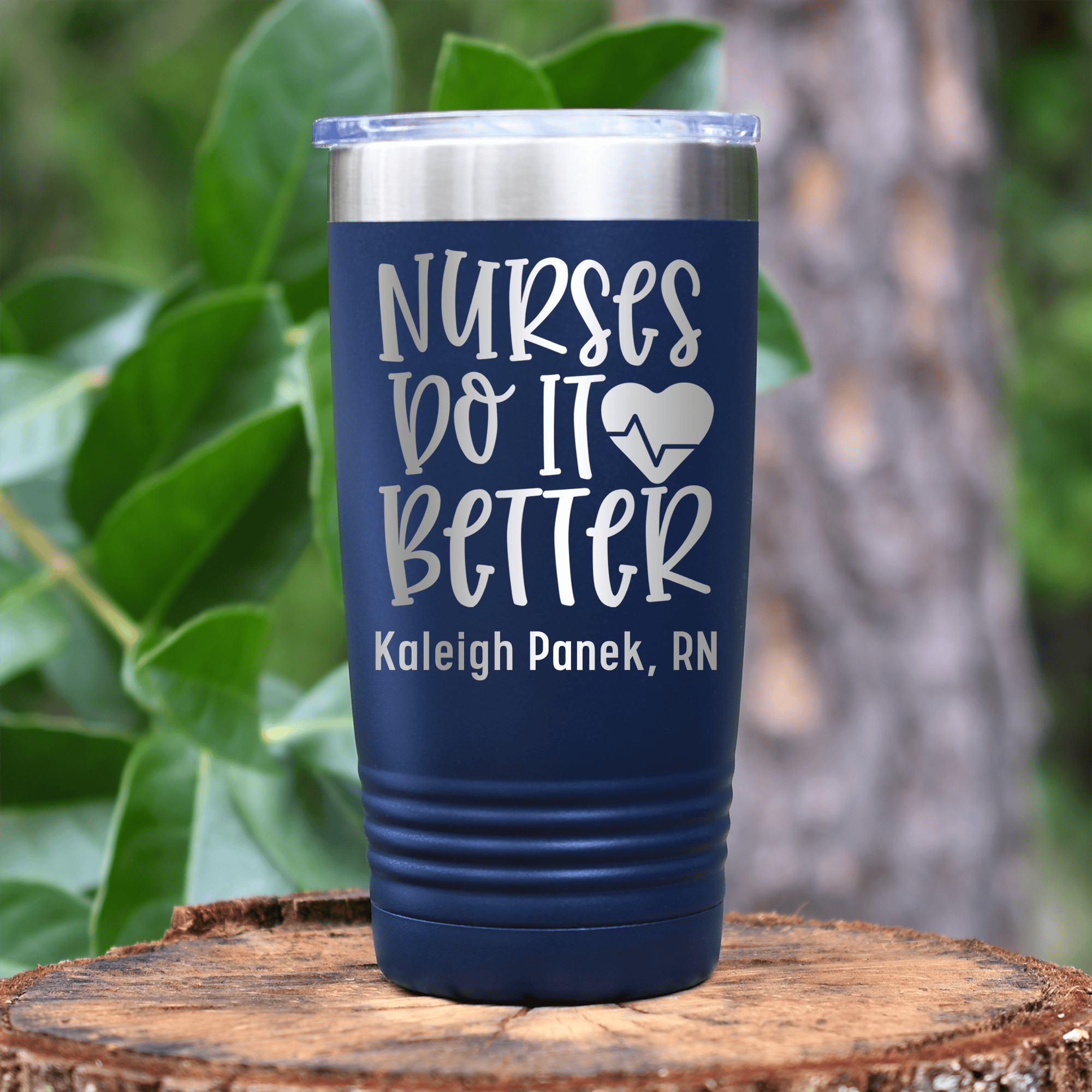 Navy Nurse Tumbler With Nurses Do It Better Design