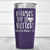 Purple Nurse Tumbler With Nurses Do It Better Design