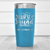 Light Blue Nurse Tumbler With Nursing Squad Design