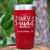 Red Nurse Tumbler With Nursing Squad Design