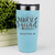 Teal Nurse Tumbler With Nursing Squad Design