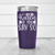 Purple pickelball tumbler Ok Karen