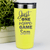 Yellow Pickleball Tumbler With One More Pickle Design