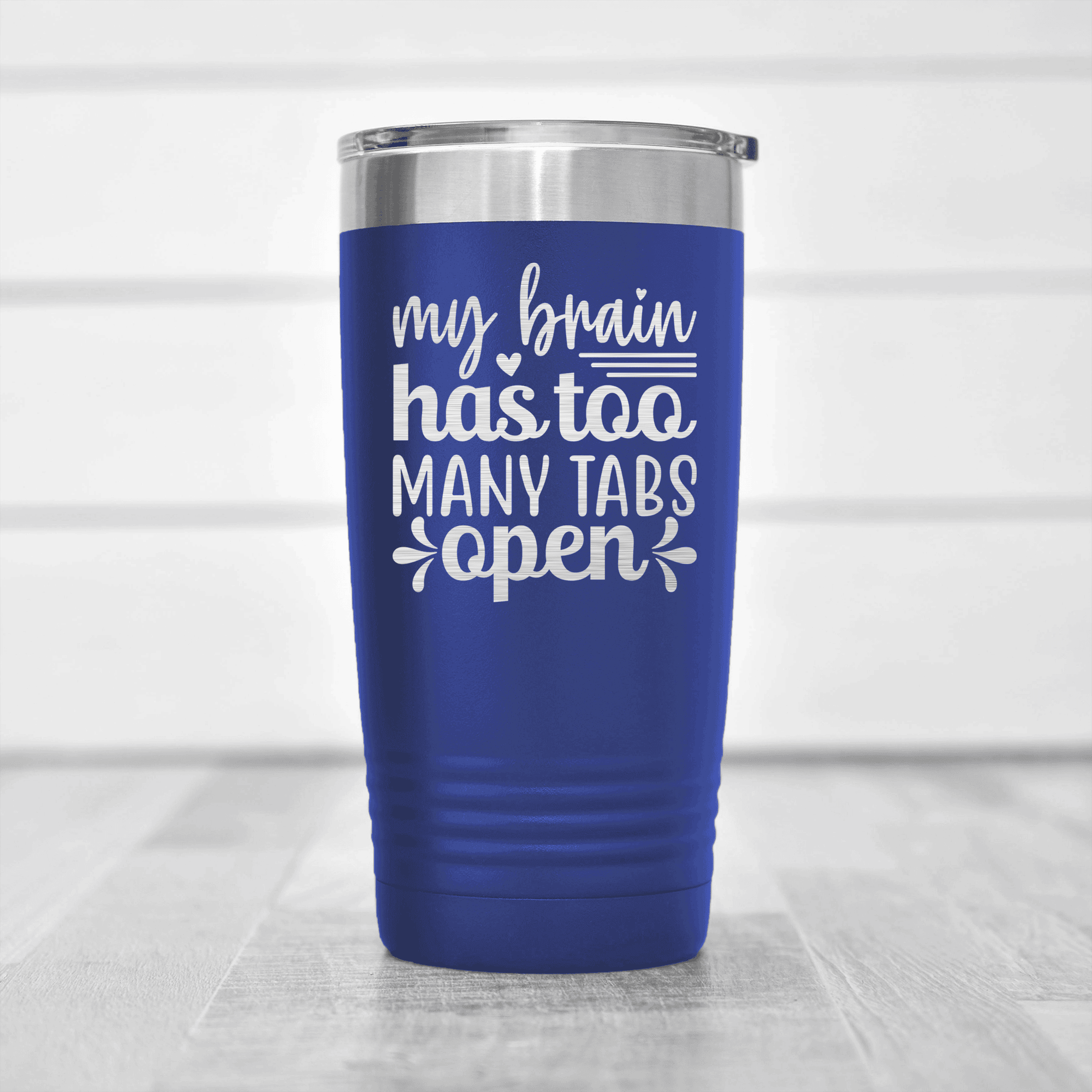 Blue pickelball tumbler Open Tabs