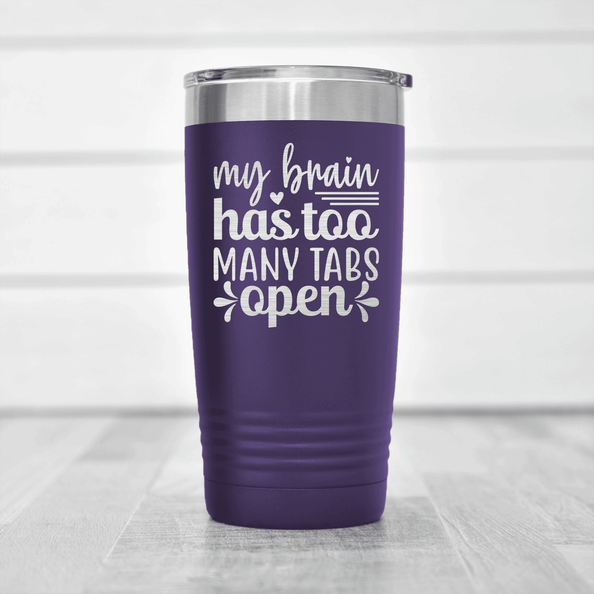 Purple pickelball tumbler Open Tabs