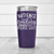 Purple pickelball tumbler Patience Is Loading