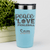 Teal Pickleball Tumbler With Peace Love Pickleball Design