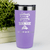 Light Purple Mothers Day Tumbler With Picking Mom Flowers Design