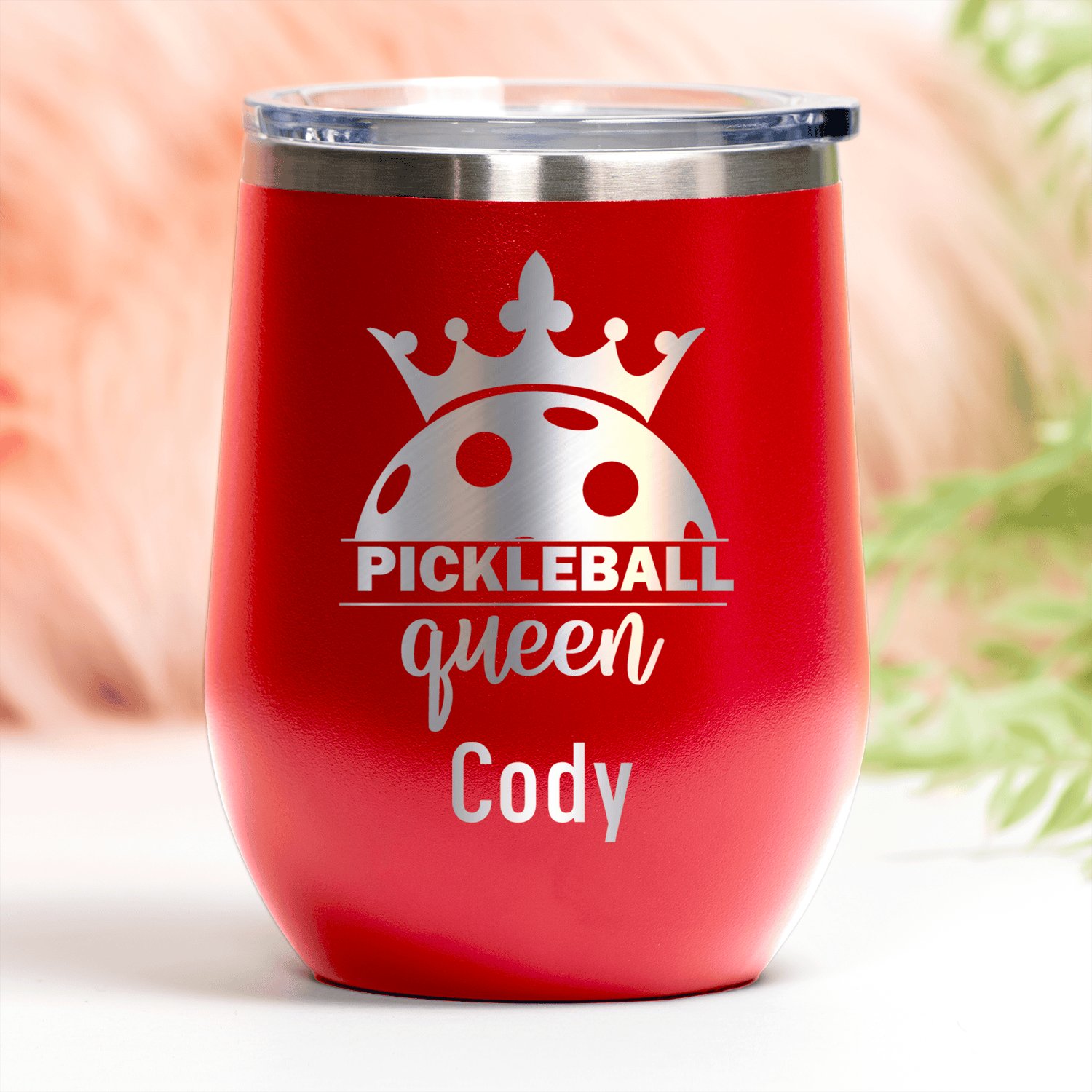 Pickle Queen Wine Tumbler