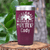 Maroon Pickleball Tumbler With Pickleball Makes It Better Design