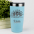 Teal Pickleball Tumbler With Pickleball Therapy Design