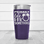 Purple pickelball tumbler Probably Late For Something